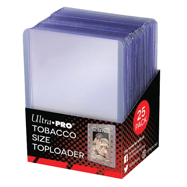 Ultra PRO 3" x 4" Clear Regular Toploader 25ct